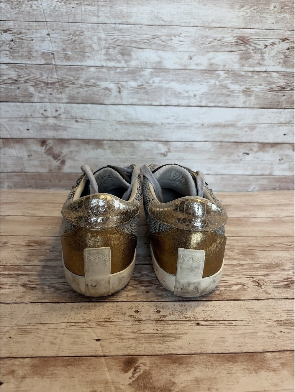 Rare! Mark Nason Women's "The Stellar - Winnie" snake print sneaker size 8 - Picture 3 of 8